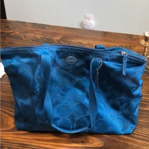 Large coach tote